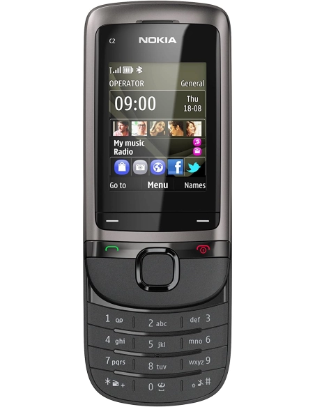 Nokia C2-05 Dynamic Gray (Szary)