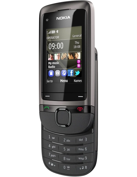 Nokia C2-05 Dynamic Gray (Szary)