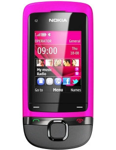 Nokia C2-05 Pink (Różowy) 2