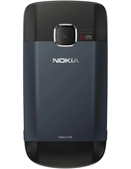 Nokia C3-00 Black Blue (Czarny Niebieski)
