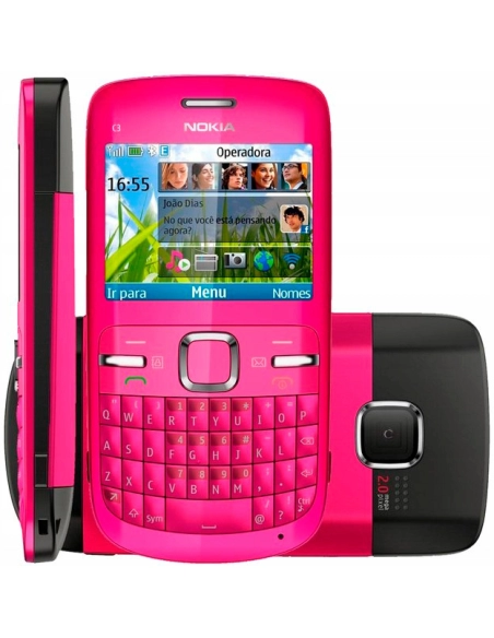 Nokia C3-00 Hot Pink (Różowy)