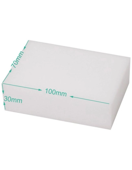 Magiczne gąbki z melaminy 100x70x30 mm - zestaw 10 sztuk