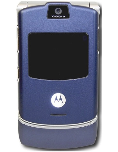 Motorola RAZR V3 Blue (Niebieski)