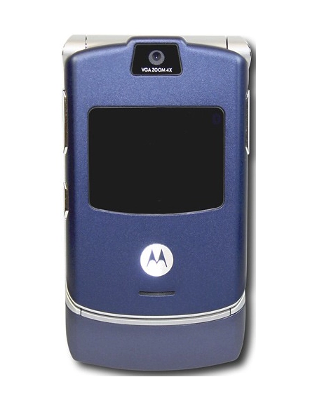 Motorola RAZR V3 Blue (Niebieski)