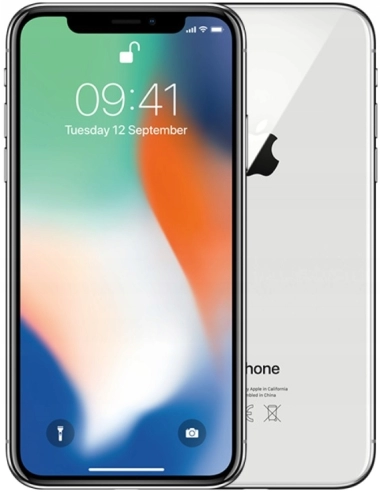 Apple iPhone X 64GB Silver (Srebrny)