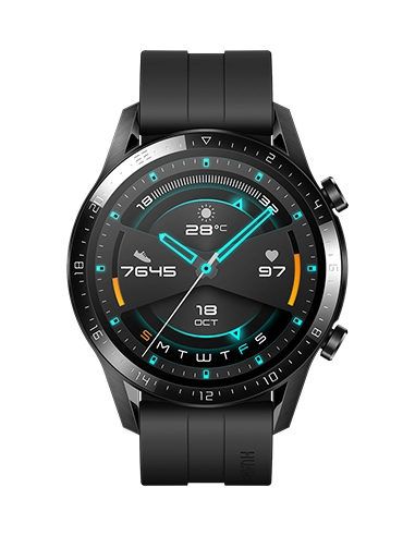 Huawei Watch GT 2 46 mm Sport Matte Black (Czarny)