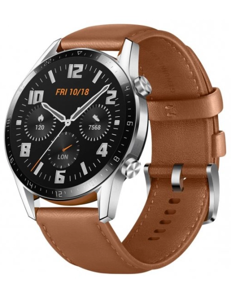 Huawei Watch GT 2 46 mm Classic Pebble Brown (Brązowy)