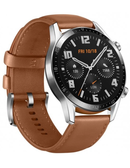 Huawei Watch GT 2 46 mm Classic Pebble Brown (Brązowy)