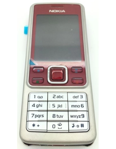 Nokia 6300 Red Silver (Czerwony Srebrny)