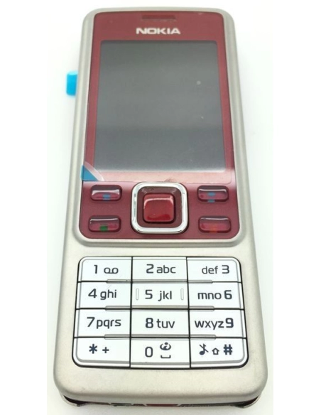 Nokia 6300 Red Silver (Czerwony Srebrny)
