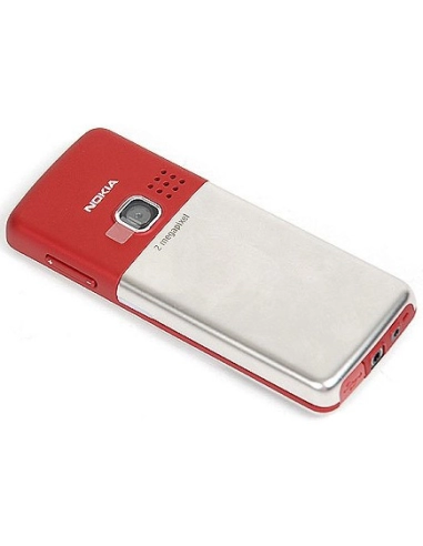 Nokia 6300 Red Silver (Czerwony Srebrny)