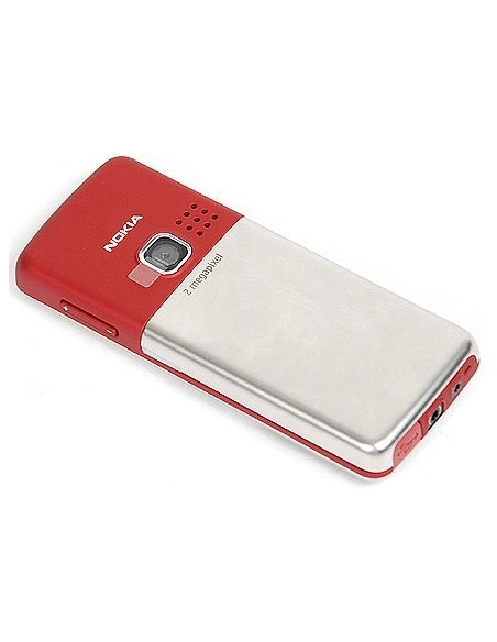 Nokia 6300 Red Silver (Czerwony Srebrny)