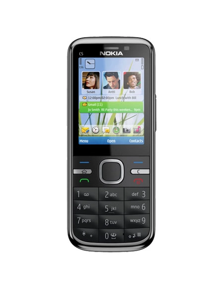 Nokia C5-00.2 5MP (RM-745) All Black (Czarny)