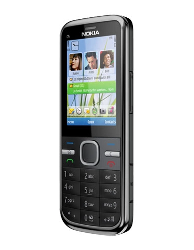 Nokia C5-00.2 5MP (RM-745) All Black (Czarny)