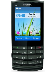 Nokia X3-02 (Touch and Type) Dark Metal (Czarny)