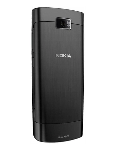 Nokia X3-02 (Touch and Type) Dark Metal (Czarny)