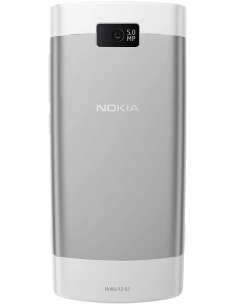 Nokia X3-02 (Touch and Type) White Silver (Biały Srebrny) 2