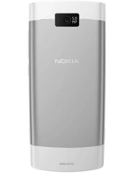 Nokia X3-02 (Touch and Type) White Silver (Biały Srebrny)