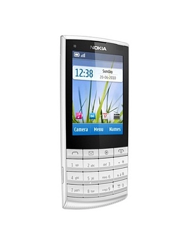 Nokia X3-02 (Touch and Type) White Silver...