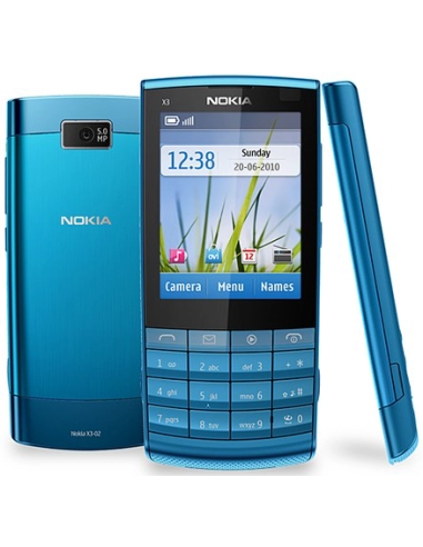 Nokia X3-02 (Touch and Type) Petrol Blue...