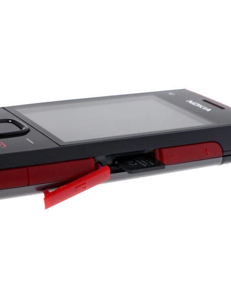 Nokia X2-00 Red on Black (Czerwony na Czarnym)