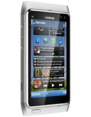 Nokia N8 Silver White (Srebrny Biały)