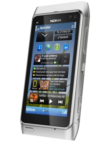 Nokia N8 Silver White (Srebrny Biały)