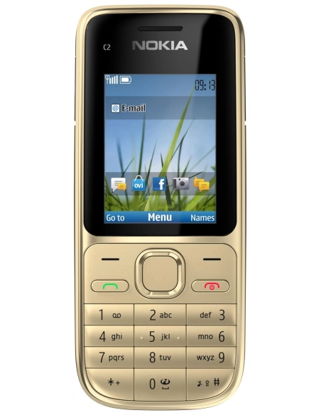 Nokia C2-01 Warm Silver (Ciepły Srebrny)