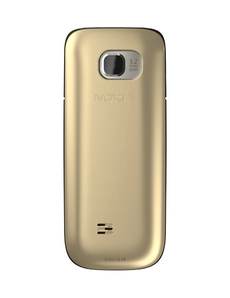 Nokia C2-01 Warm Silver (Ciepły Srebrny)