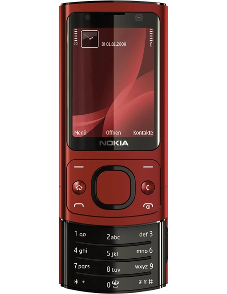 Nokia 6700 slide Red (Czerwony)