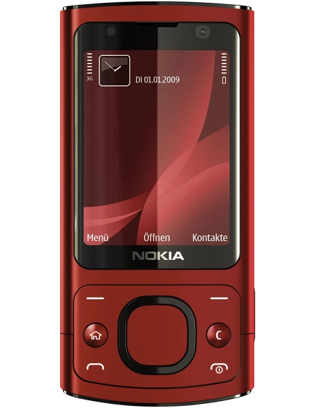 Nokia 6700 slide Red (Czerwony)