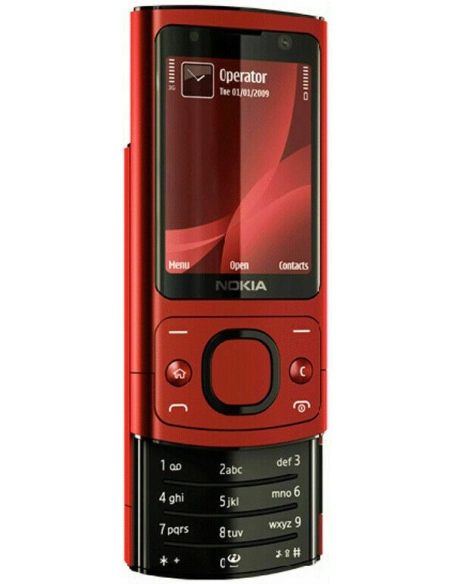 Nokia 6700 slide Red (Czerwony)