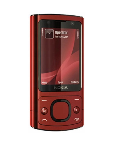 Nokia 6700 slide Red (Czerwony)